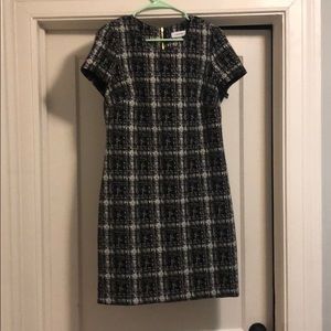 Plaid business casual dress